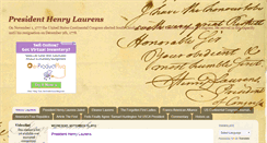 Desktop Screenshot of henrylaurens.com